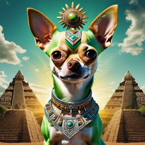 chihuahua,pharaoh,sphynx,corgi-chihuahua,aztec,indian dog,sphinx pinastri,king tut,sphinx,jagdterrier,pharaoh hound,pharaohs,khufu,totem animal,pyramids,pyramid,dog angel,horus,native american indian dog,the sphinx,Photography,General,Realistic