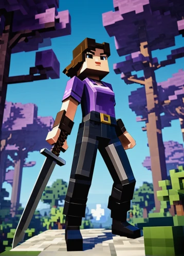 edit icon,pickaxe,wither,render,ravine,minecraft,grapevines,miner,purple skin,3d rendered,wall,depth of field,cobblestone,huntress,3d render,quarterstaff,color is changable in ps,share icon,arborist,purpurite,Photography,Black and white photography,Black and White Photography 08