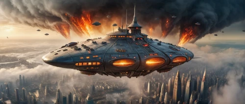 airships,airship,sci fiction illustration,dreadnought,sci fi,battlecruiser,ufo intercept,air ship,alien ship,valerian,science fiction,sci - fi,sci-fi,armageddon,uss voyager,vulcania,science-fiction,carrack,starship,scifi,Illustration,Realistic Fantasy,Realistic Fantasy 02