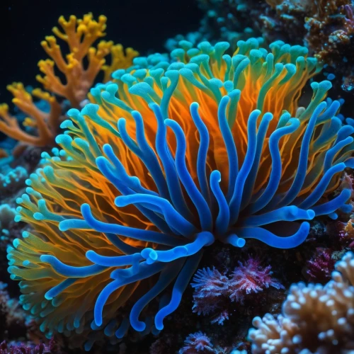 anemone fish,amphiprion,blue anemone,anemonefish,sea anemone,coral reef,feather coral,coral guardian,clown fish,blue anemones,clownfish,sea anemones,bubblegum coral,coral swirl,blue chrysanthemum,anemonin,sea life underwater,coral reefs,coral fingers,anemones,Photography,General,Fantasy