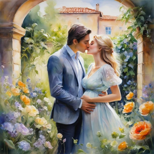 romantic portrait,wedding couple,young couple,wedding frame,romantic scene,wedding photo,engagement,beautiful couple,floral greeting,with roses,oil painting on canvas,wedding invitation,romantic rose,serenade,honeymoon,orange roses,oil painting,roses frame,way of the roses,floral frame,Illustration,Paper based,Paper Based 11