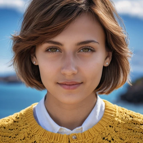 girl portrait,natural cosmetic,natural color,bob cut,portrait of a girl,beautiful young woman,asymmetric cut,cg,beautiful face,young woman,woman portrait,women's eyes,female model,female face,pixie cut,girl in t-shirt,romantic portrait,face portrait,portrait background,pretty young woman