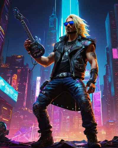 cyberpunk,god of thunder,renegade,he-man,game art,thor,mercenary,game illustration,4k wallpaper,cg artwork,terminator,sci fiction illustration,would a background,enforcer,wall,mobile video game vector background,nova,80s,the edge,bierock,Art,Classical Oil Painting,Classical Oil Painting 31