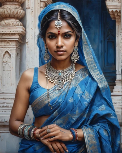 indian woman,indian bride,indian girl,indian art,radha,east indian,sari,indian girl boy,indian,jaya,lakshmi,indian culture,girl in a historic way,anushka shetty,girl in cloth,tamil culture,saree,oil painting on canvas,woman portrait,indian celebrity,Photography,General,Realistic