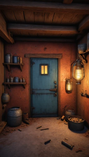 apothecary,candlemaker,cooking pot,tinsmith,copper cookware,terracotta tiles,the kitchen,butcher shop,collected game assets,visual effect lighting,cookery,kitchen interior,amphora,kitchen,rustic,tavern,ambient lights,the tile plug-in,potions,victorian kitchen,Conceptual Art,Daily,Daily 22