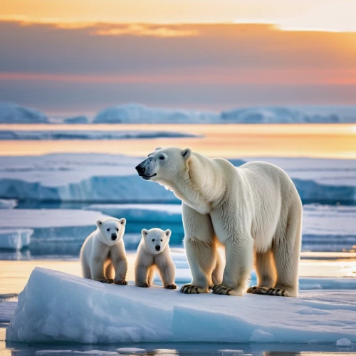 polar bear children,polar bears,ice bears,icebear,young polar bear,ice bear,arctic ocean,family outing,arctic antarctica,polar bear,harmonious family,greenland,national geographic,polar bear cub,arctic,baby with mom,polar,sea ice,cute animals,bear cubs,Photography,General,Realistic