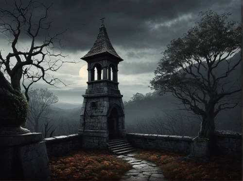 witch's house,haunted cathedral,witch house,dark gothic mood,haunted castle,ghost castle,the haunted house,mortuary temple,dark art,haunted house,dark park,gothic style,necropolis,castle of the corvin,old graveyard,halloween background,gothic,mausoleum ruins,hall of the fallen,gothic architecture,Conceptual Art,Sci-Fi,Sci-Fi 25