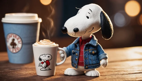 snoopy,cute coffee,hot cocoa,coffee background,hot drinks,hot drink,hot beverages,latte art,peanuts,hot coffee,cute cartoon image,latte,hot chocolate,coffee to go,cute cartoon character,coffee break,autumn hot coffee,toy dog,a buy me a coffee,mocaccino,Photography,General,Cinematic