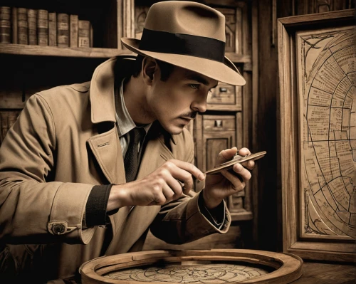 watchmaker,reading magnifying glass,investigator,private investigator,sherlock holmes,inspector,detective,clockmaker,magnifying glass,play escape game live and win,holmes,mobile banking,telegram,pocket watches,pocket watch,time traveler,magnify glass,pipe smoking,mobile device,cryptography,Art,Artistic Painting,Artistic Painting 44