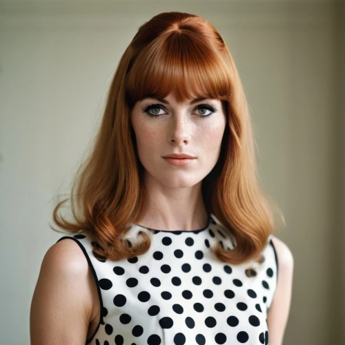 ginger rodgers,60's icon,60s,model years 1960-63,british actress,model years 1958 to 1967,redhead doll,feist,polka dot dress,1967,gena rolands-hollywood,1965,retro woman,vintage woman,retro women,1960's,audrey,ann margarett-hollywood,vintage girl,bouffant,Photography,General,Realistic