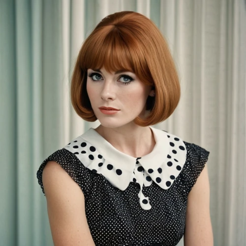 60s,60's icon,ginger rodgers,1967,1965,model years 1960-63,catherine deneuve,british actress,polka dot dress,1960's,gena rolands-hollywood,audrey,model years 1958 to 1967,ann margarett-hollywood,retro woman,audrey hepburn,redhead doll,vintage woman,vintage female portrait,vintage girl,Photography,General,Realistic