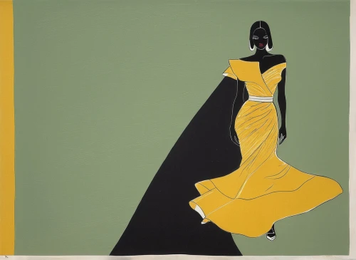 art deco woman,ballroom dance silhouette,girl in a long dress,fashion illustration,women silhouettes,woman silhouette,callas,woman hanging clothes,evening dress,warhol,art deco,mannequin silhouettes,sprint woman,sewing silhouettes,caped,andy warhol,cool pop art,vesper,a girl in a dress,vintage paper doll,Illustration,American Style,American Style 09