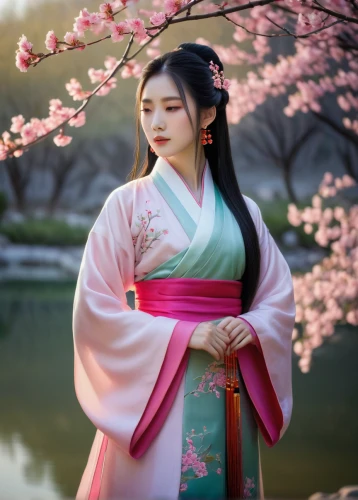 hanbok,korean culture,plum blossoms,oriental princess,plum blossom,mulan,apricot blossom,the cherry blossoms,oriental girl,japanese sakura background,japanese woman,sakura blossom,cherry blossom japanese,geisha girl,korean history,japanese floral background,japanese cherry blossom,geisha,korean drama,spring blossom,Conceptual Art,Daily,Daily 30