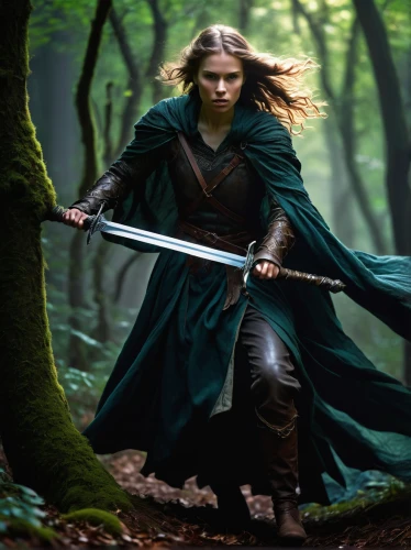 female warrior,swordswoman,warrior woman,digital compositing,heroic fantasy,the enchantress,huntress,beautiful girls with katana,longbow,bow and arrows,strong women,strong woman,fantasy picture,aa,photoshop manipulation,aaa,robin hood,swath,blade of grass,bows and arrows,Photography,Artistic Photography,Artistic Photography 10