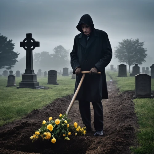 life after death,grave arrangement,graves,funeral,burial ground,grave care,the grave in the earth,grim reaper,memento mori,of mourning,mourning,grimm reaper,grave jewelry,grave,death notice,undertaker,resting place,the fallen,graveyard,mortality,Illustration,American Style,American Style 05