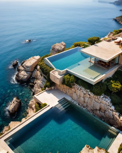 infinity swimming pool,pool house,roof top pool,luxury property,holiday villa,dug-out pool,summer house,house by the water,outdoor pool,swimming pool,floating huts,dubrovnic,dunes house,lavezzi isles,luxury hotel,south france,luxury home,luxury real estate,landscape design sydney,beautiful home,Photography,General,Realistic