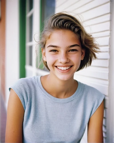 a girl's smile,killer smile,beautiful young woman,smiling,pretty young woman,girl on a white background,young woman,girl in t-shirt,girl portrait,adorable,grin,beautiful face,cute,short blond hair,a smile,vintage female portrait,greta oto,audrey,girl with cereal bowl,portrait of a girl,Photography,Black and white photography,Black and White Photography 06