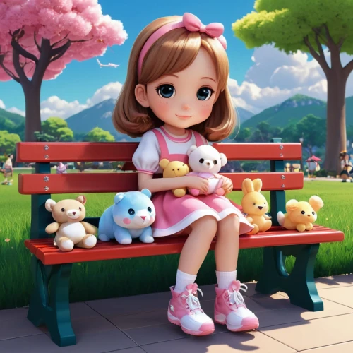 cute cartoon character,cute cartoon image,children's background,japanese kawaii,kawaii girl,japanese sakura background,kawaii,cg artwork,mikuru asahina,doll shoes,game illustration,girl and boy outdoor,3d teddy,kids illustration,doll kitchen,monchhichi,japanese doll,doll's festival,girl sitting,girl doll,Illustration,American Style,American Style 05