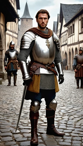 cullen skink,heavy armour,castleguard,medieval,massively multiplayer online role-playing game,knight village,dwarf sundheim,puy du fou,middle ages,cuirass,knight armor,joan of arc,germanic tribes,musketeer,bamberg,nuremberg,the middle ages,bactrian,tudor,scabbard,Illustration,Retro,Retro 06