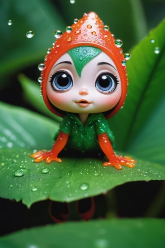 dewdrop,patrol,scandia gnome,hula,monsoon banner,anahata,garden dew,dewdrops,lily pad,fairy peacock,woman frog,frog figure,tiger lily,garden fairy,rain lily,faery,dryad,aaa,marie leaf,lilly of the valley,Photography,Fashion Photography,Fashion Photography 19