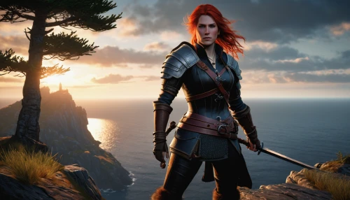 witcher,huntress,female warrior,massively multiplayer online role-playing game,celtic queen,horizon,red cliff,scarlet sail,rusalka,the sea maid,the horizon,lavezzi isles,fjord,croft,nora,swordswoman,firethorn,heroic fantasy,eventide,eufiliya,Photography,Black and white photography,Black and White Photography 15