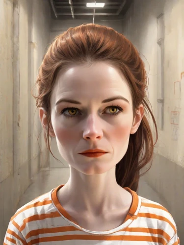 clementine,portrait background,the girl's face,girl in t-shirt,world digital painting,game illustration,half life,android game,prisoner,character animation,girl in a long,girl portrait,animated cartoon,portrait of a girl,3d rendered,digital compositing,woman face,sci fiction illustration,lori,main character,Digital Art,Comic
