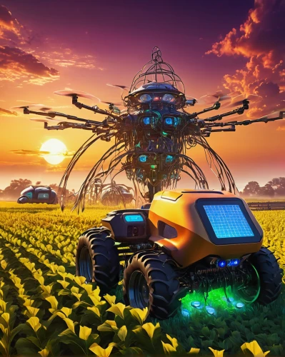 plant protection drone,agricultural machine,aggriculture,dji agriculture,lawn mower robot,farming,agriculture,drone bee,combine harvester,farm tractor,harvester,field cultivation,agroculture,agricultural engineering,logistics drone,sprayer,pesticide,agricultural machinery,tractor,potato field,Illustration,Realistic Fantasy,Realistic Fantasy 37