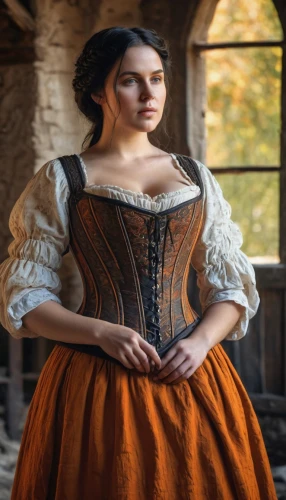 bodice,women's clothing,women clothes,girl in a historic way,hoopskirt,country dress,corset,a charming woman,isabella,woman of straw,ball gown,overskirt,ladies clothes,barmaid,young woman,women's novels,portrait of a woman,knitting clothing,evening dress,victorian lady,Photography,General,Natural