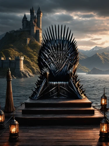 thrones,the throne,kings landing,throne,game of thrones,bran,games of light,chair png,fantasy picture,jon boat,chair,clàrsach,celtic queen,heroic fantasy,castle bran,bordafjordur,viking ship,crown render,seat dragon,horse-rocking chair,Illustration,Japanese style,Japanese Style 17