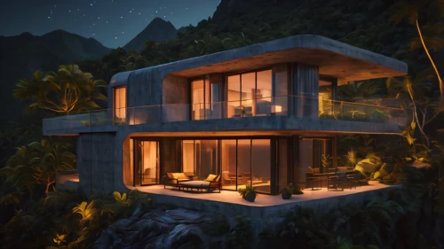 house in mountains,house in the mountains,the cabin in the mountains,dunes house,tropical house,luxury property,3d rendering,beautiful home,cubic house,house by the water,floating huts,luxury real estate,chalet,moorea,timber house,small cabin,cabana,mid century house,eco-construction,modern house,Photography,General,Sci-Fi