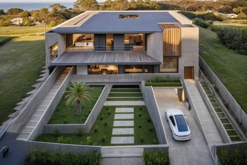 dunes house,modern house,modern architecture,cube house,luxury home,beautiful home,luxury property,mansion,large home,house shape,crib,cubic house,beach house,house by the water,pool house,private house,grass roof,two story house,modern style,smart house,Photography,General,Realistic