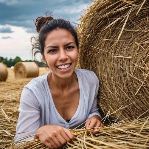 woman of straw,straw bales,farm girl,straw bale,round straw bales,haymaking,straw harvest,farmworker,hay bales,straw roofing,hay stack,bales of hay,farm background,hay bale,straw hut,straw field,farmer,countrygirl,pile of straw,aggriculture,Photography,General,Realistic