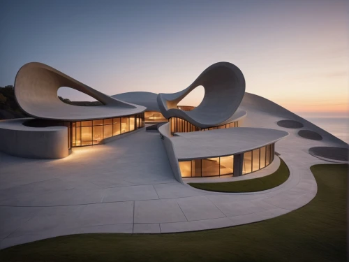 futuristic architecture,futuristic art museum,dunes house,modern architecture,jewelry（architecture）,archidaily,arhitecture,architecture,sinuous,soumaya museum,3d rendering,architectural,kirrarchitecture,roof landscape,beautiful buildings,house of the sea,danish house,house shape,architect,cubic house,Photography,General,Cinematic