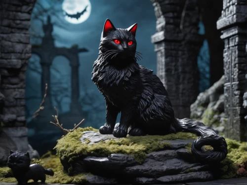 halloween black cat,black shepherd,black norwegian elkhound,halloween cat,howling wolf,pet black,schipperke,werewolf,raven sculpture,black cat,fantasy picture,werewolves,red riding hood,little red riding hood,the wolf pit,howl,canis panther,3d render,black german shepherd,blood hound,Unique,3D,Garage Kits