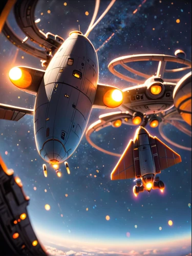 cg artwork,space ships,sci fiction illustration,sky space concept,starship,space tourism,space station,space art,uss voyager,spaceships,spaceplane,constellation swordfish,shuttle,space walk,orbiting,spaceship space,star ship,game illustration,sci-fi,sci - fi,Anime,Anime,Cartoon