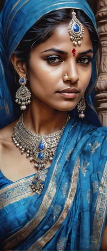 indian art,indian woman,oil painting on canvas,indian bride,radha,indian girl,oil painting,sari,art painting,meticulous painting,east indian,hand painting,ethnic design,indian culture,indian girl boy,rajasthan,indian,girl in a historic way,world digital painting,anushka shetty,Photography,General,Realistic
