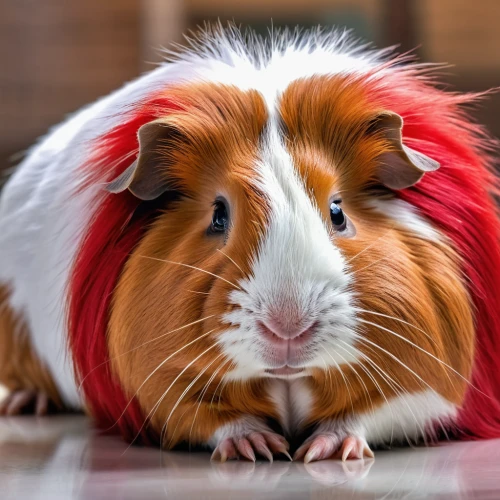 guinea pig,guineapig,guinea pigs,cavy,the fur red,animals play dress-up,red whiskered bulbull,pepino,gerbil,mini pig,pot-bellied pig,red sausage,pumuckl,hamster,knuffig,pigs in blankets,circus animal,gold agouti,kawaii pig,pet rudel,Photography,General,Realistic