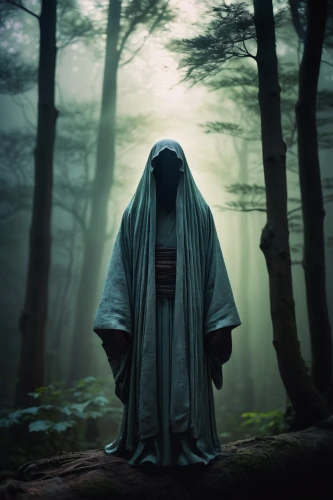 hooded man,cloak,dance of death,grimm reaper,jedi,grim reaper,angel of death,the abbot of olib,the wanderer,of mourning,hooded,conceptual photography,shamanism,death god,shamanic,sōjutsu,photo manipulation,the ghost,photomanipulation,doctor doom,Unique,3D,Toy