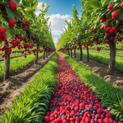 fruit fields,red grapes,red berries,fresh berries,red apples,many berries,berries,oregon cherry,fruit trees,red gooseberries,vegetables landscape,red raspberries,orchards,rowanberries,ireland berries,cherries,cranberries,sweet cherries,red fruits,berry fruit,Photography,General,Realistic