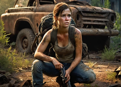 lara,croft,lori,district 9,cherokee rose,thewalkingdead,clementine,katniss,laurie 1,full hd wallpaper,girl with gun,girl with a gun,merle black,gale,the walking dead,post apocalyptic,walking dead,cargo pants,barb wire,ash wednesday,Illustration,Realistic Fantasy,Realistic Fantasy 40