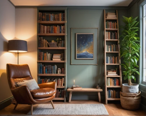 bookshelves,bookcase,bookshelf,book wall,danish room,shared apartment,reading room,the living room of a photographer,hallway space,one-room,livingroom,modern room,modern decor,sitting room,an apartment,contemporary decor,interior design,shelving,interiors,study room,Illustration,Abstract Fantasy,Abstract Fantasy 15