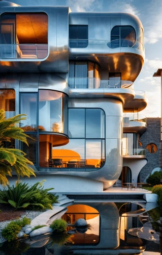 futuristic architecture,cube stilt houses,modern architecture,cubic house,dunes house,glass facades,cube house,futuristic art museum,futuristic landscape,smart house,modern house,contemporary,glass facade,mirror house,arhitecture,luxury property,mixed-use,architecture,residential,apartment block,Photography,General,Realistic
