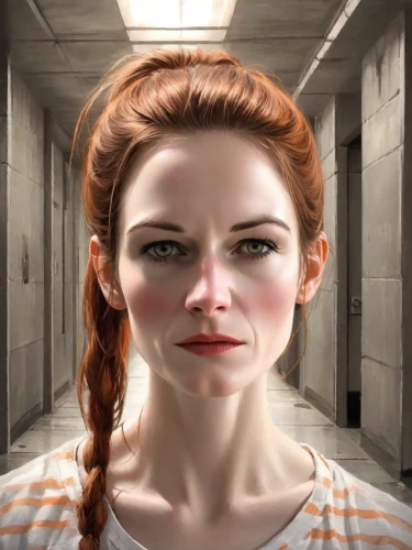 the girl's face,digital compositing,sci fiction illustration,woman face,character animation,cg artwork,prisoner,head woman,the girl at the station,cgi,woman's face,half life,scared woman,world digital painting,clementine,portrait background,animated cartoon,portrait of a girl,computer graphics,katniss,Digital Art,Comic