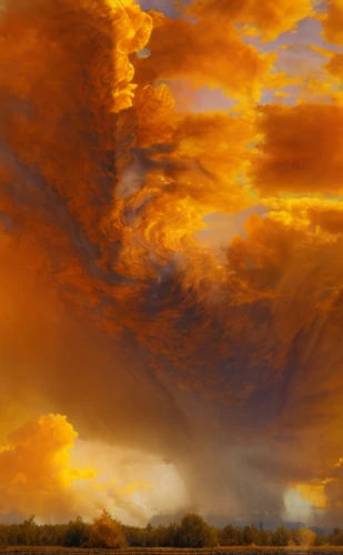a thunderstorm cell,cloud formation,mammatus cloud,thunderclouds,red cloud,mammatus clouds,thunderheads,swelling clouds,cloudburst,atmospheric phenomenon,thunderhead,thundercloud,cloudscape,swelling cloud,epic sky,smoke plume,towering cumulus clouds observed,fire on sky,raincloud,cloud image,Light and shadow,Landscape,Sky 5