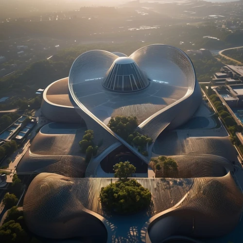 futuristic art museum,futuristic architecture,tempodrom,roof domes,lotus temple,dhammakaya pagoda,planetarium,sky space concept,solar cell base,ozeaneum,autostadt wolfsburg,jewelry（architecture）,olympiapark,soumaya museum,musical dome,big mosque,dead sea scrolls,alien ship,maximilianeum,calatrava,Photography,General,Sci-Fi