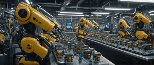 yellow machinery,riveting machines,machinery,automation,industrial robot,manufacturing,manufactures,assembly line,industry 4,machine tool,toner production,manufacture,machines,mclaren automotive,dewalt,heavy water factory,bitcoin mining,crypto mining,automated,factories,Photography,General,Sci-Fi