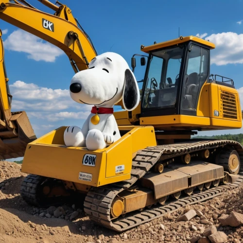 digging equipment,snoopy,heavy machinery,working dog,heavy equipment,construction vehicle,digger,dozer,construction machine,backhoe,bulldozer,construction equipment,construction toys,dig,heavy construction,991,working animal,herd protection dog,working terrier,two-way excavator,Photography,General,Realistic