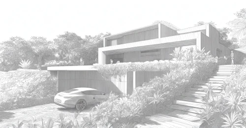 dunes house,3d rendering,residential house,modern house,house drawing,landscape design sydney,garden elevation,render,mid century house,timber house,archidaily,build by mirza golam pir,inverted cottage,chalet,model house,eco-construction,residence,private house,landscape designers sydney,two story house,Design Sketch,Design Sketch,Character Sketch