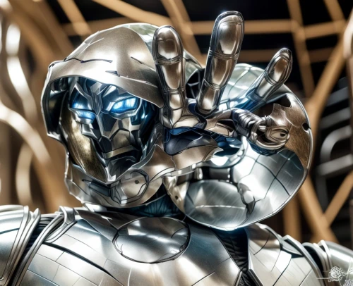 metal figure,steel man,chrome steel,steel sculpture,silver surfer,silver,cybernetics,metal toys,war machine,chrome,aluminum,iron mask hero,ironman,stainless steel,3d man,doctor doom,iron-man,iron man,shiny metal,robotic