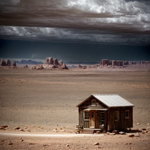 arid landscape,arid land,arid,lonely house,unhoused,mobile home,desert desert landscape,desert landscape,mojave desert,outhouse,capture desert,the gobi desert,mojave,wooden hut,log cabin,holiday home,little house,log home,high desert,dunes house